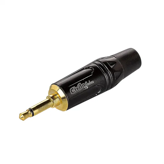 Conector Plug P2 Mono Linha Gold 3,5mm - Kit Com 10 Foto 1