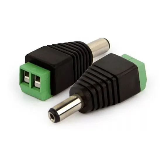 Conector Plug P4 Macho Com Borne - Kit Com 10 Foto 1