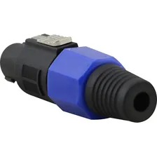 Conector Plug Speakon Macho Linha 4 Vias 18131 Tblack Foto mini 4