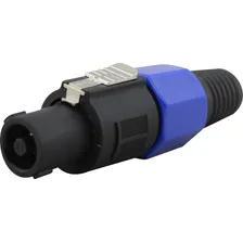 Conector Plug Speakon Macho Linha 4 Vias 18131 Tblack Foto mini  2