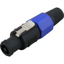 Conector Plug Speakon Macho Linha 4 Vias 18131 Tblack Foto  mini 1