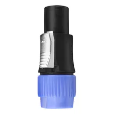 Conector Plug Speakon Tipo Neutrik 4 Polos Macho Roxtone Foto mini 4