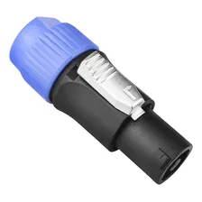 Conector Plug Speakon Tipo Neutrik 4 Polos Macho Roxtone Foto mini 1