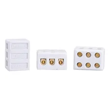 Conector Porcelana 3 Polos 16mm 68a Decorlux Foto mini 1