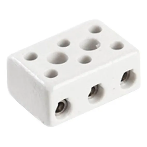 Conector Porcelana Sindal 16mm 3 Bornes 000.3503.pr.b - Kit Foto 1