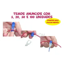 Conector Rapido Derivação Fios 2,5 A 4,0mm - 5 Unidades Foto mini 2