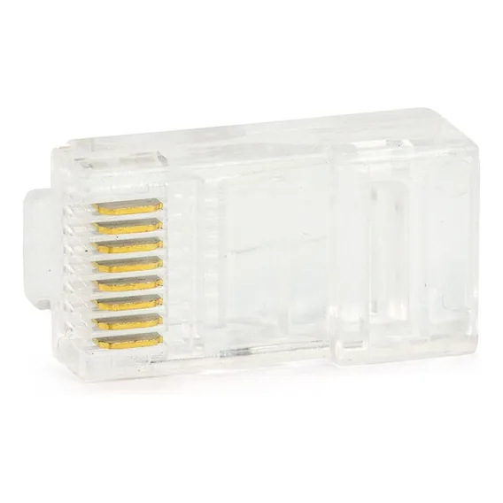 Conector Rj45 Amp Cat5e Foto 1