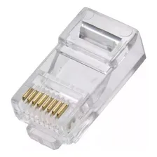 Conector Rj45 Cabo Rede Adsl Lan Plug Internet Kit Com 300 Foto mini 1