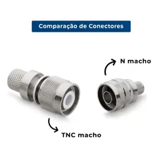 Conector Tnc Macho Reto Cabo Rgc213 Plug Tm-10 Foto mini 3