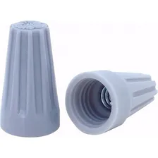 Conector Torção Crimper 0,80mm A 2,50mm Cinza Pacote C/100pc Foto mini  2