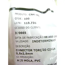 Conector Torção Crimper 0,80mm A 2,50mm Cinza Pacote C/100pc Foto mini 4