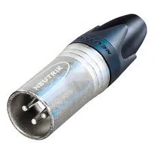 Conector Xlr Cabo Macho 3 Polos Nickel Nc3mxx-d Neutrik Original Foto  mini 1