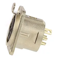 Conector Xlr Fêmea Neutrik Xlr Painel Foto mini 4