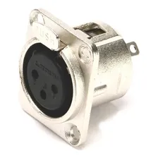 Conector Xlr Santo Angelo Painel 3 Polos Femea P3fnn01 Foto mini 1