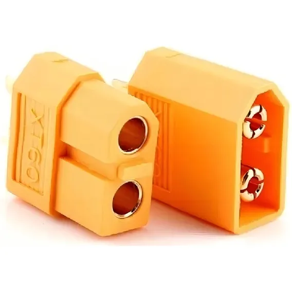 Conector Xt60 Para Baterias Airsoft Drone 60a Macho E Femea Foto 1