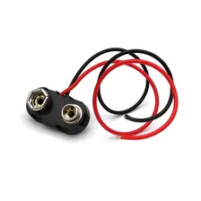 Conector/clip Para Bateria 9v Plástico RĂgido 10 Unidades Cor Preto T 10 Foto mini 4