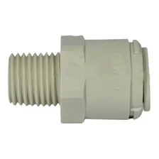 Conexão Engate Rápido Tubo Chopp X Npt 1/4 Macho X 3/8 Foto mini  3