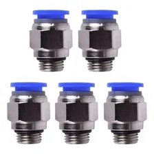 Conexão Pneumática Engate Rápido Reta 1/4 X 8 Mm - 10 Peças Foto  mini 1