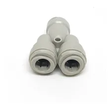 Conexão Engate Rápido Y 2 Vias 3/8 X 3/8 Chopp Dmfit Foto mini 1