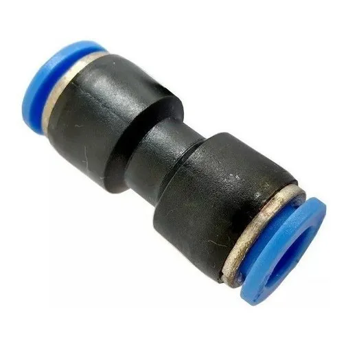 Conexão Pneumática Engate Rápido União Tubo Pu 10mm 30pçs Foto 1