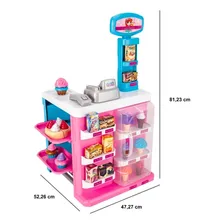 Confeitaria Infantil Mini Mercadinho Com Carrinho Magic Toys Foto mini  3