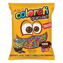 Confete Chocolate Granuleti Colorido - 900g Foto mini 1