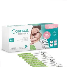 Confirme Teste De Fertilidade Feminina C/ 10 Tiras Reagentes Foto mini 1