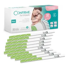 Confirme Teste De Fertilidade Feminina C/ 10 Tiras Reagentes Foto mini 4