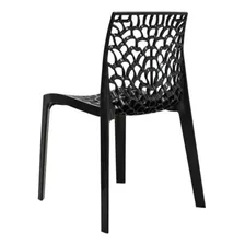 Conforto Sofisticado Gruvyer Preto 10 Cadeiras Sala Jantar Foto mini 3