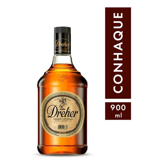 Conhaque de Gengibre Dreher Garrafa 900ml Foto 1