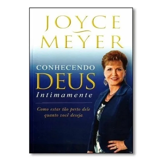 Conhecendo Deus Intimamente Livro Joyce Meyer Foto 1