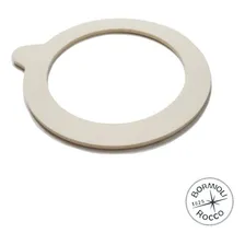 Conj 2 Borracha Anel Vedação 90mm P Pote Fido Bormioli Rocco Foto mini 4