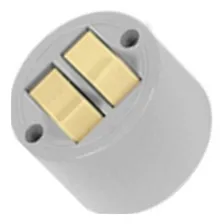 Conj 2 Interruptor Simples 6a 250v Sobrepor Redondo Ilumi Foto mini 2