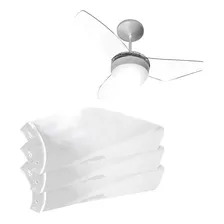 Conj. 3 Pás Para Ventilador Inspire Nano Aliseu Branco Cor Transparente Foto  mini 1