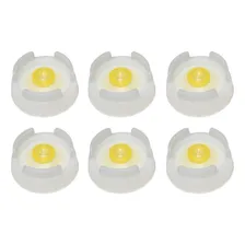 Conj. 6 Bicos Válvulas Média Nsf Amarela Para Bisnaga Fifo Foto mini 4