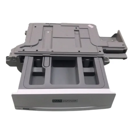Conj Dispenser Sabão Suporte Lavadora Roupas Brastemp Bwk13 Foto 1