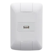 Conj Tomada Usb 1,5a Aria Branco Tramontina Foto mini 1