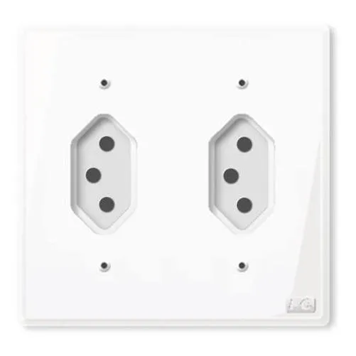 Conjunto 1 Tomada 10a + 1 Tomada 10a 4x4 - Homelink Foto 1