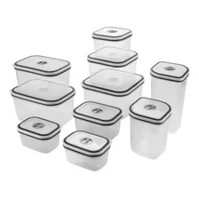Conjunto 10 Potes Herméticos Com Tampa Easy-open Electrolux Foto mini 2