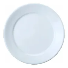Conjunto 10 Pratos Rasos Porcelana 24,5cm Bar Hotel Germer Foto  mini 1