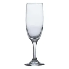 Conjunto 10 Taça De Vidro 177ml Rioja Champagne Cristal Luxo Foto mini 1