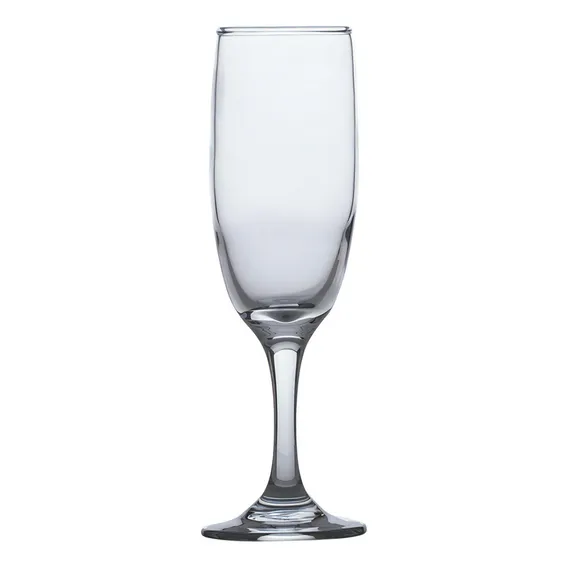 Conjunto 10 Taça De Vidro 177ml Rioja Champagne Cristal Luxo Foto 1