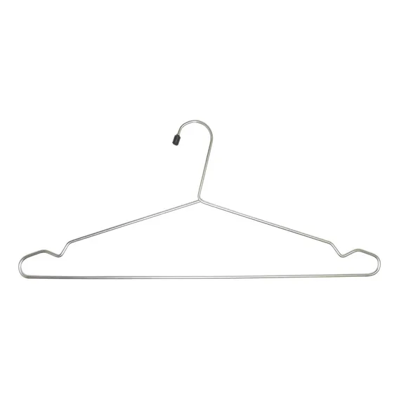 Conjunto 12 Cabides Tintureiro Com Cava Cromado Kit Foto 1