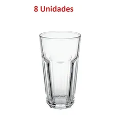 Conjunto 16 Copos Casablanca Turco Pasabahce 355ml/415ml Cor Transparente Foto mini 3