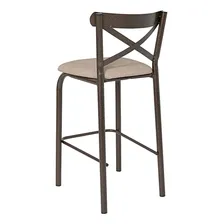 Conjunto 2 Banquetas Para Cozinha Assento Anat么mico Eg Foto mini 2