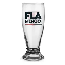 Conjunto 2 Copos Munich Flamengo Vidro Cerveja Chopp - 200ml Foto mini 4