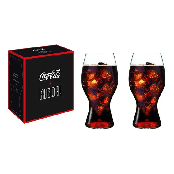 Conjunto 2 Copos Riedel Coca Cola 480ml Colecionador Premium Foto 1