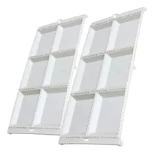 Conjunto 2 Formas Para Modelar Pastel E Pastéis Mini Ravióli Cor 2 Formas Pastel 6 Cavas Foto mini 1
