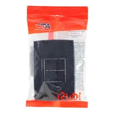 Conjunto 2 Interruptores Simples Preto Force Line Foto mini 3