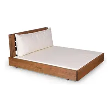 Conjunto 2 Sofás Chaise Com 2 Puffs Rustic Versatti Be Foto mini 4
